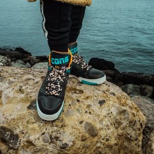 Animal Print Converse Just Don Sneakers